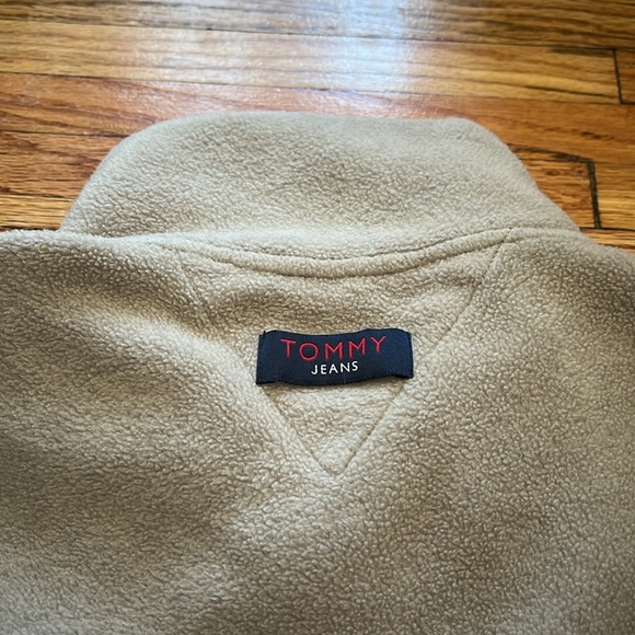 Vintage Tommy Hilfiger Jeans Fleece Pullover / Large - Picture 11 of 12